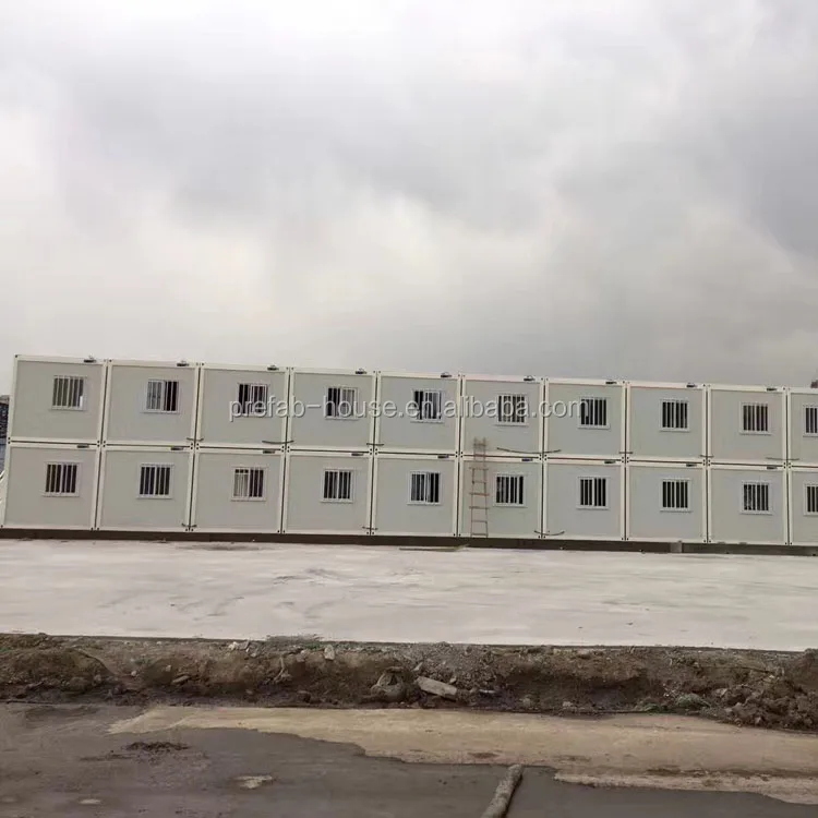 Comorin Low Cost Prefabricated House Design 40ft Flat Pack Container