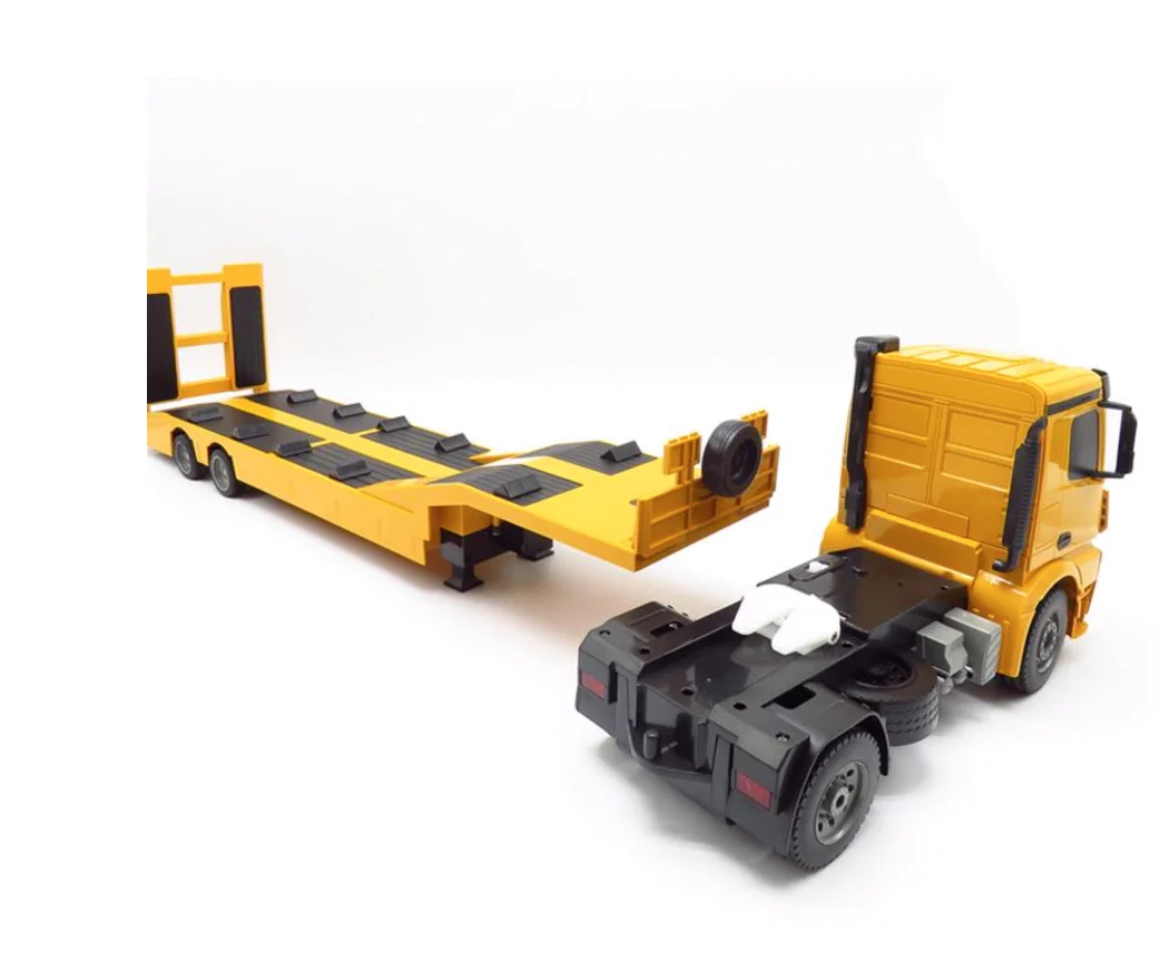 Rc Truck Flatbed Semitrailer 2.4g Engineering Tractor Remote Control