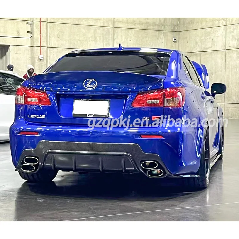 Isf Rear Diffuser Lexus ISF Upgraded Carbon Fiber Rear Diffuser & TOMS Style Spoiler for ...