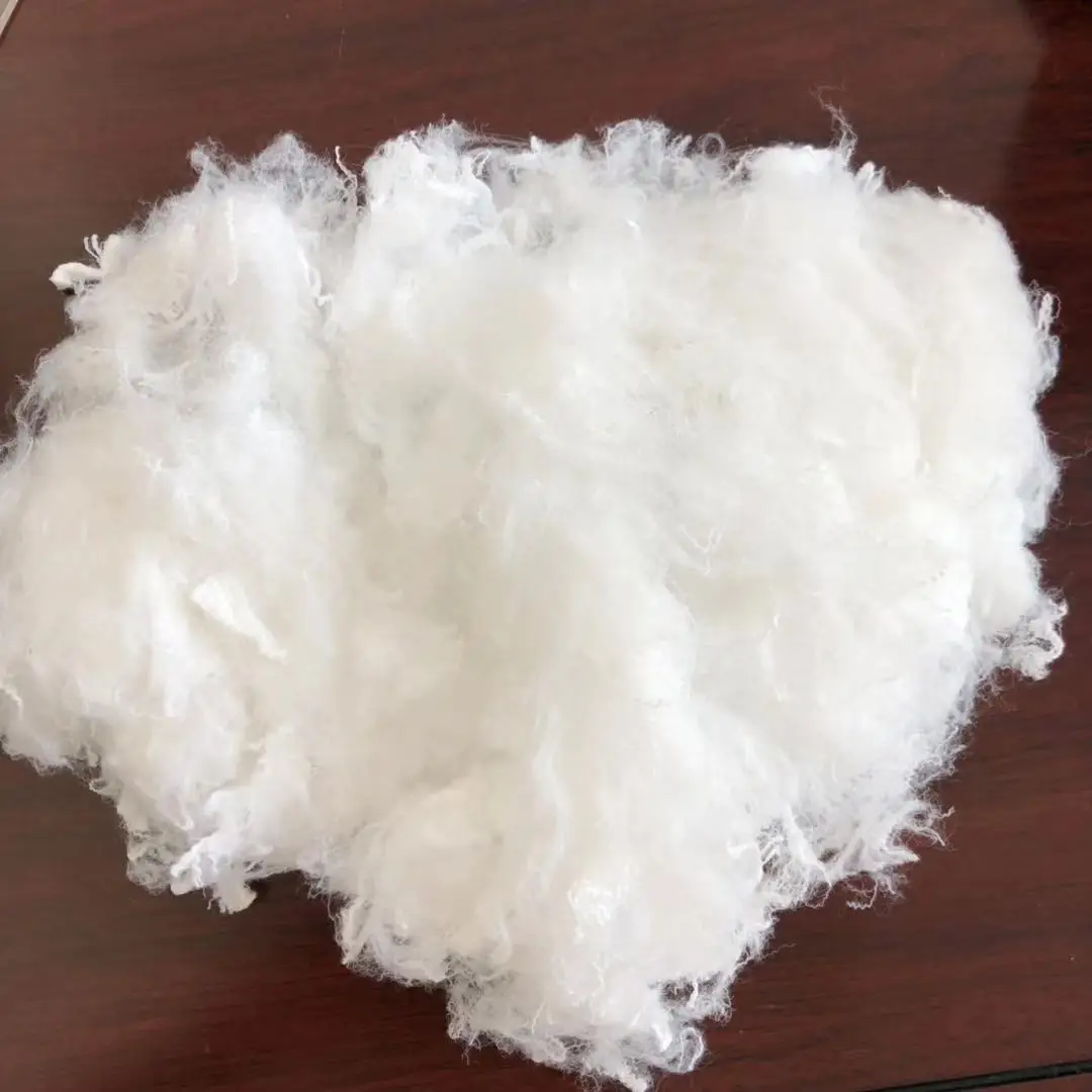 white polylactic acid fiber pla fiber for nonwoven fabric