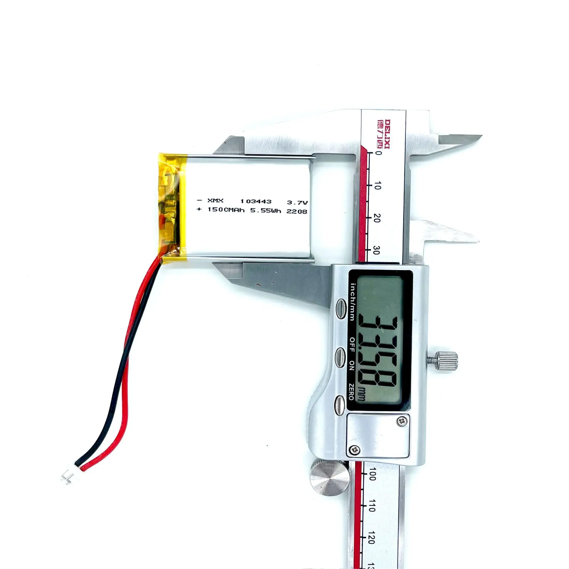 Ready Stock 103443 1500Mah Li-Polymer Battery Silver 3.7V Thermometer Humidifier Kids' Toys Remote Control Car Made Durable Ready Stock 103443 1500Mah Li-Polymer Battery Silver 3.7V Thermometer Humidifier Kids