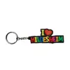 Wholesale custom your own design gay pride pvc keychain pvc