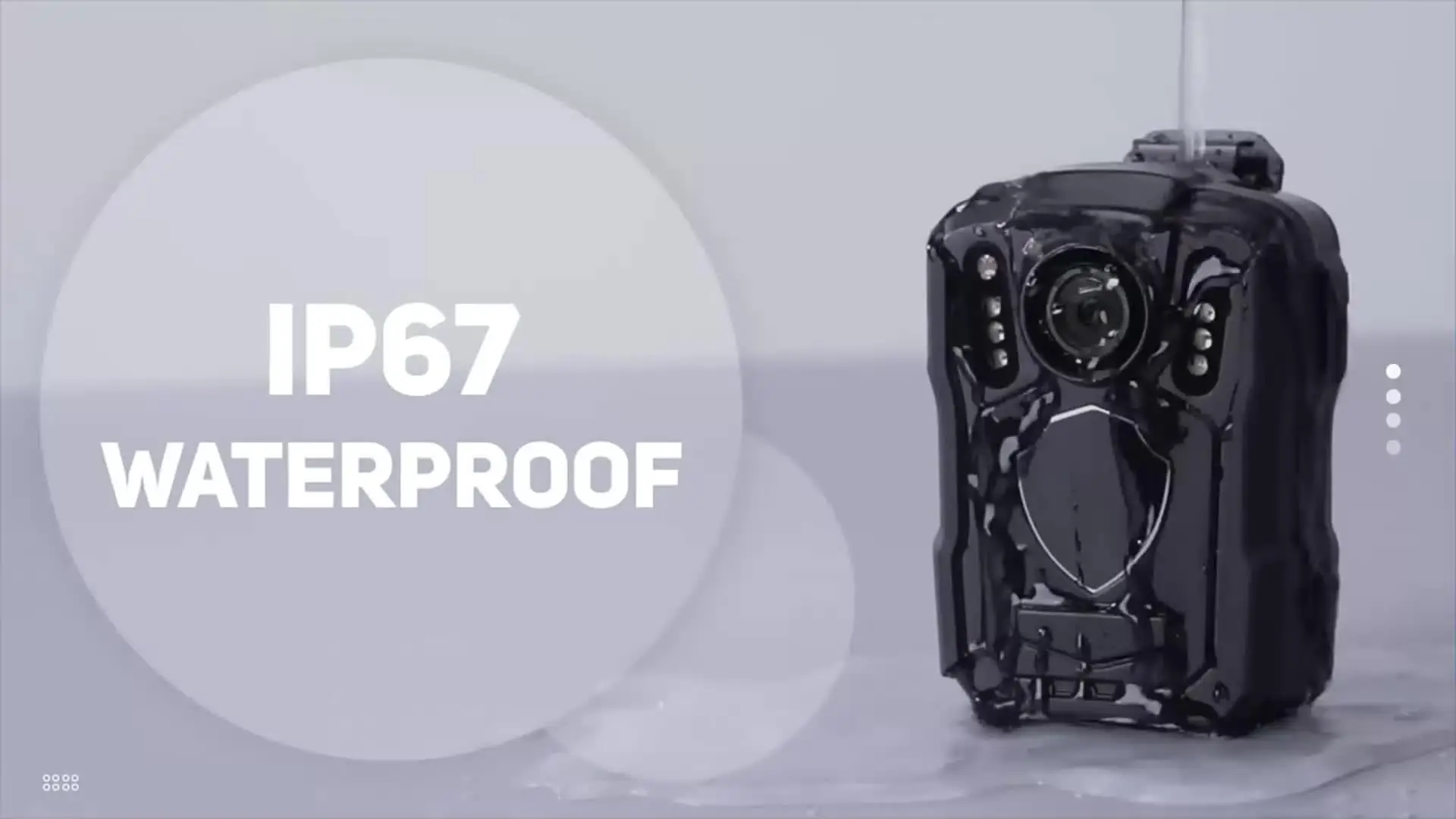 Boblov M5 Body Worn Camera - 64GB/128GB GPS 1440P IR Night Vision