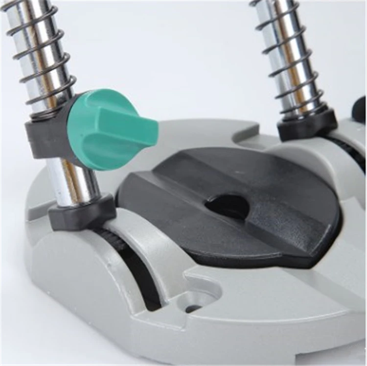 Adjustable Angle Drill Jig Holder Guide Stand Removable Handle Diy