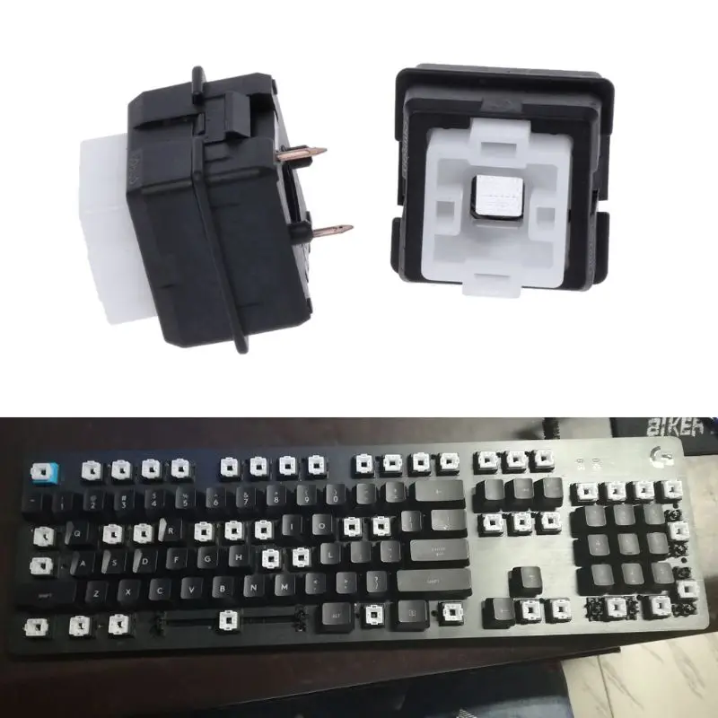 2Pcs Switch Axis for Logitech G910 G310 RGB Axis Keyboard Switch 