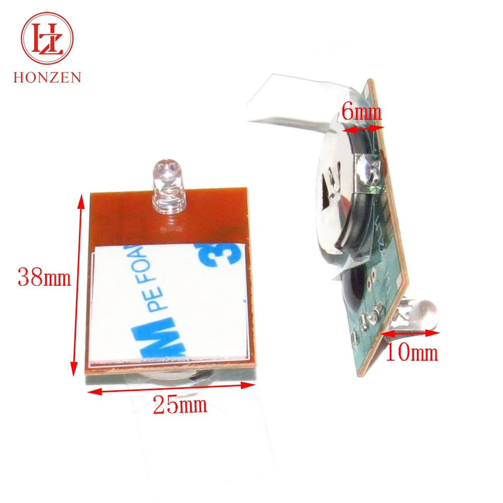 5mm Small Blinking Led Light,Micro Mini Flashing Led Module With 3m