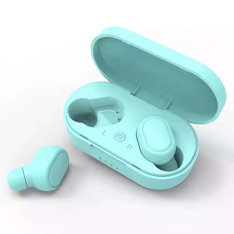 
New OEM True Wireless Waterproof Sweat proof Deep Bass Stereo Sports mini in ear style Bluetooth M1 TWS Earbuds Headphones 