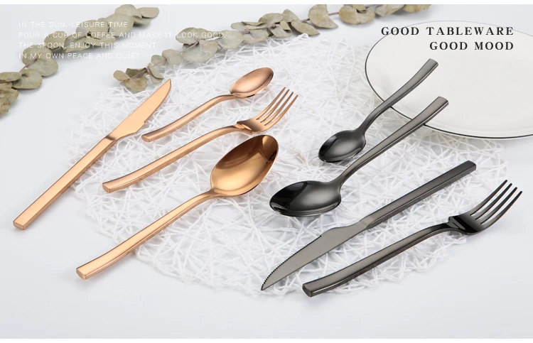 Modern Hotel Knife Fork Spoon Stainless Steel Cutlery - Buy Cutlery ...