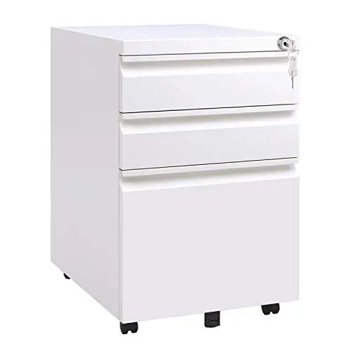 two drawer filing cabinet on wheels