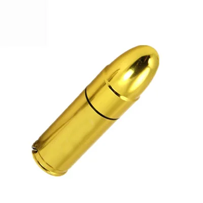 64MB to 256GB Military-themed Bullet Metal USB Flash Drive Golden Silver USB Stick - ANKUX.COM