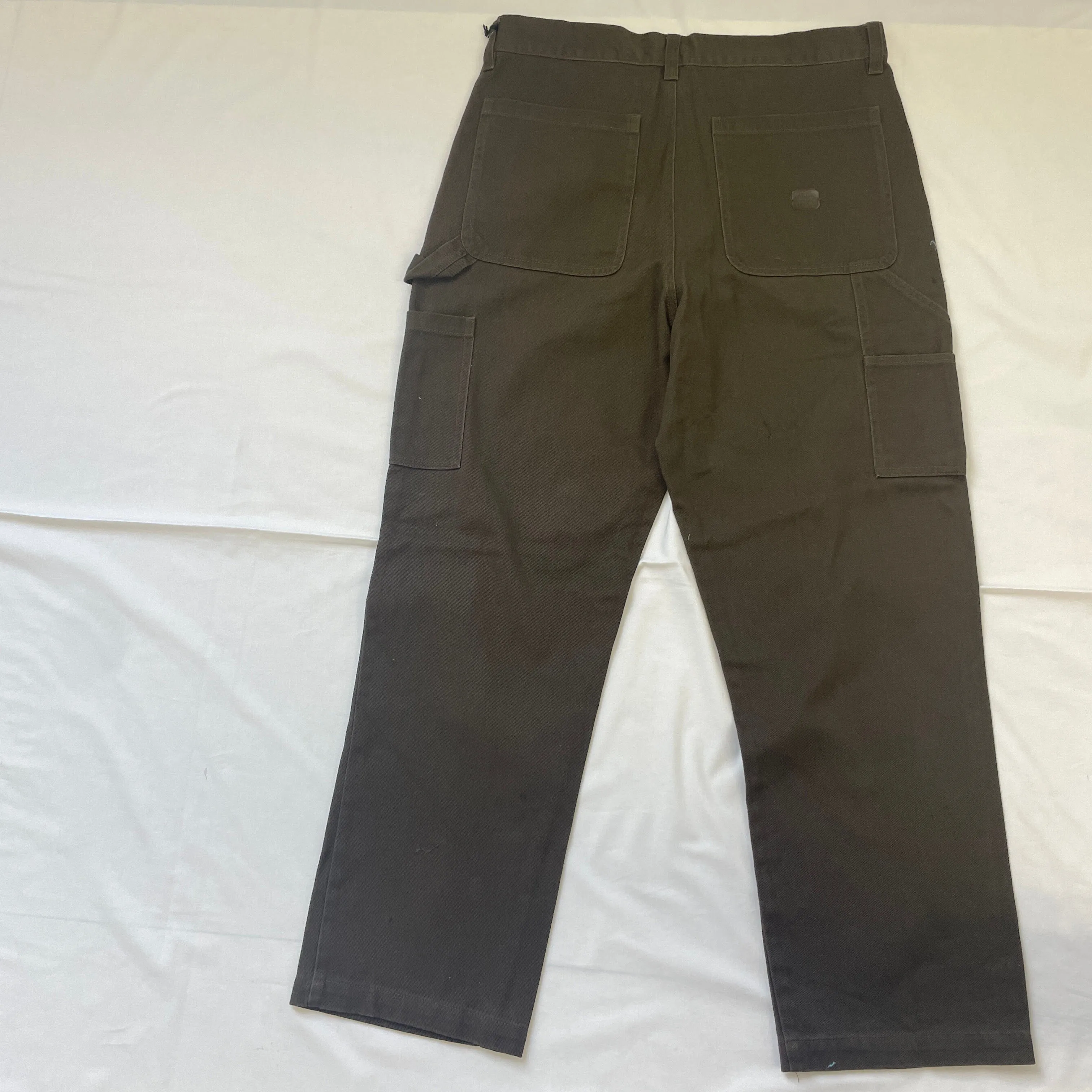 Men Khaki Pants Twill Trousers Elastic Stretch Wash Straight-leg Trousers Business Men Formal Trousers Mens Casual Pants factory