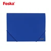 Hot Sale A4 Plastic Solid Color Office Expanding File Folder