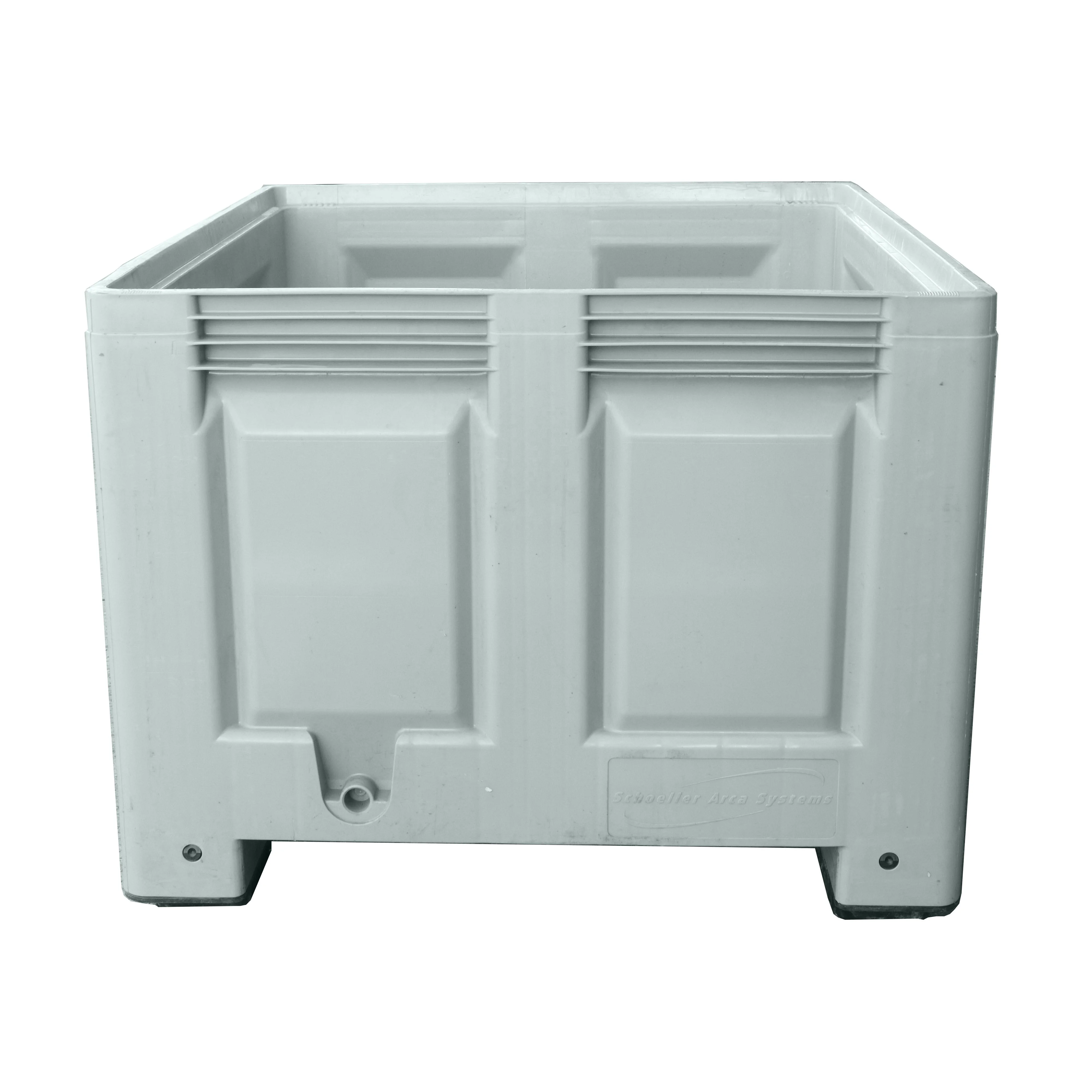 1200x1000x760mm Euro Pallet Boxes Container with Customized Lid HDPE ...