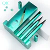 Emerald Green Tube Liquid Matte Eyeliner Waterproof Not Blooming Bright Coloured Glitter Eye Liner Pencil