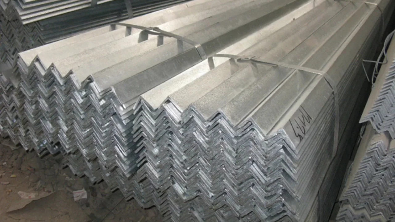 Hot Dip Angle Steel,Galvanized Slotted Angle Iron,Price Equal Unequal