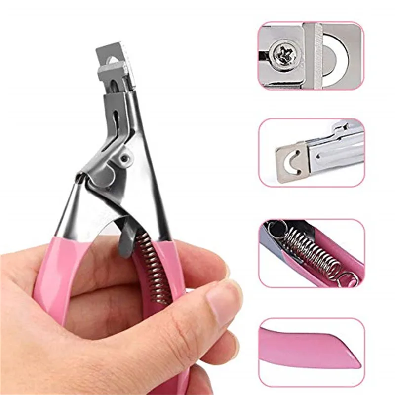Manicure Tools Nail Art Acrylic Shape Cutting Uv Gel False Nail Clipper
