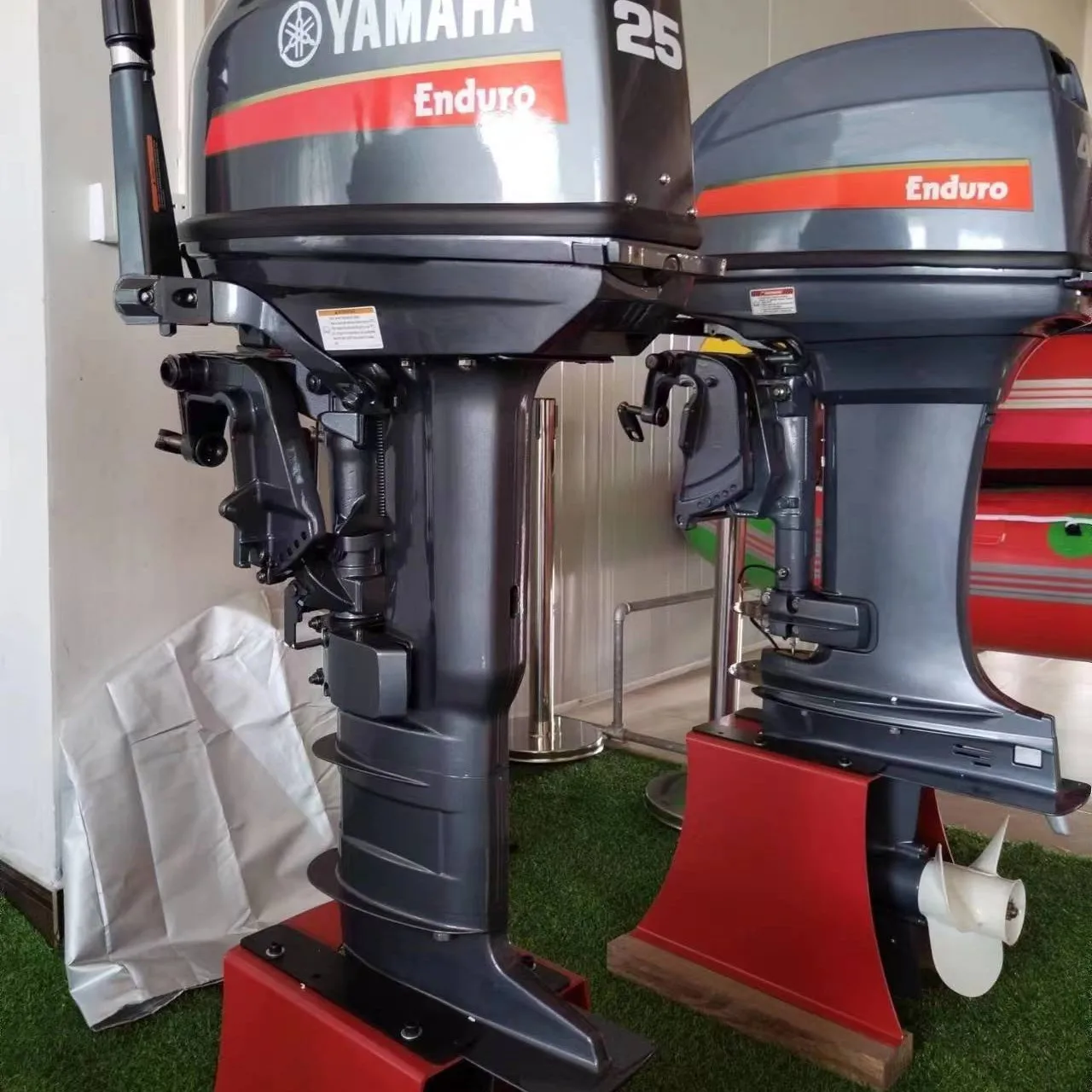 Brand New Yamaha 2 Stroke 25hp Outboard Motor Same Model Boat Motor ...