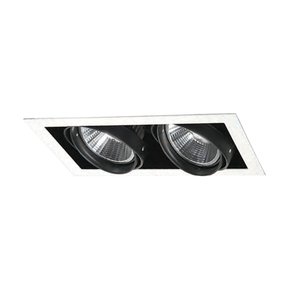 hot sellers 2020 high end rectangle frameless fire rated beam fire rated back lit 8inch down light led mr16 downlight