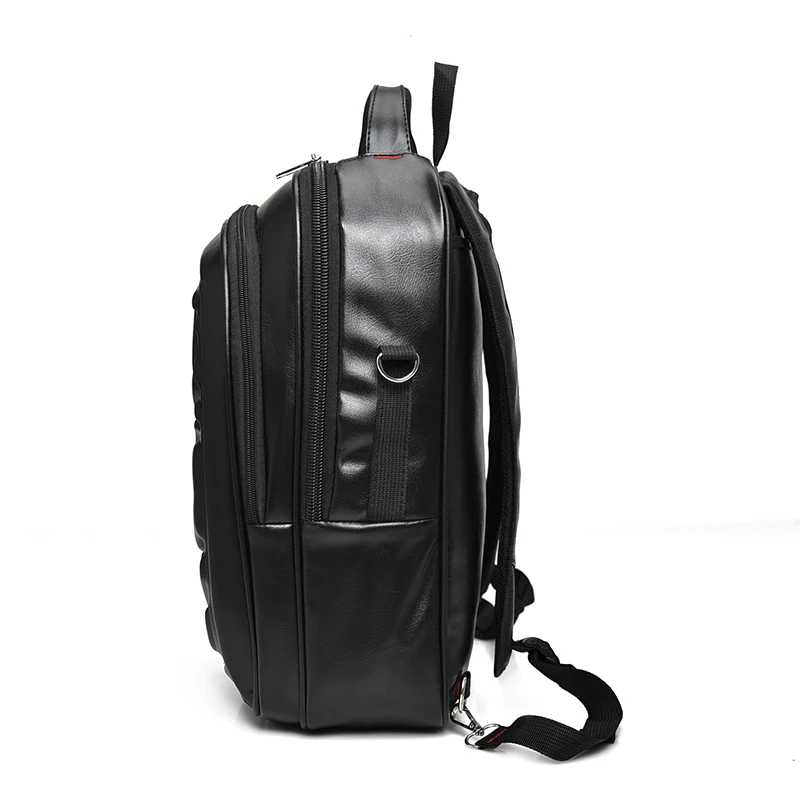 hard leather backpack