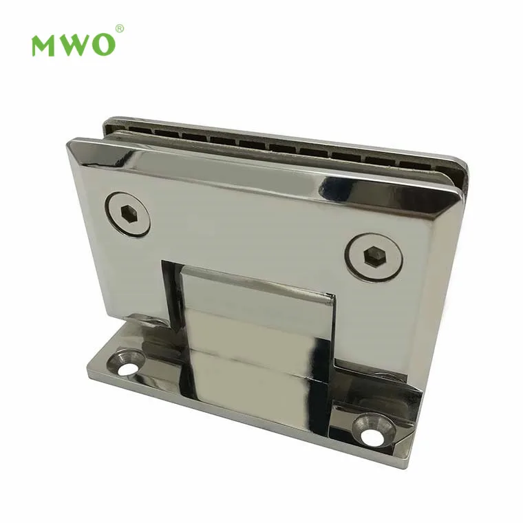 Rose Gold 90 Degree Brass Zinc Alloy Shower Door Hinge For Glass Buy