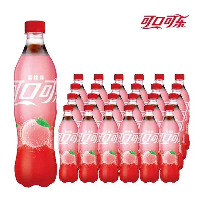 Cola 500ml Peach Flavour Soft Drink Carbonated Soft Drinks Exotic