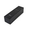 Silver foil stamping logo paper box other packaging box black cardboard box for cup