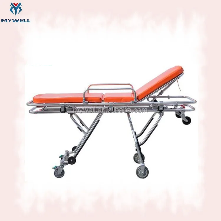M-AS03 Aluminum loading ambulance stretcher folding medical equipment hospital type equipment