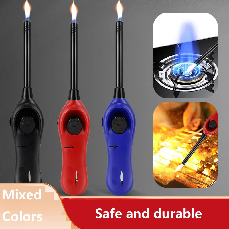 Electronic Lighter With Extended Wand For Grills And Firepits