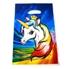 Wholesale personalized d cut unicorn shopping gift package plastic bag