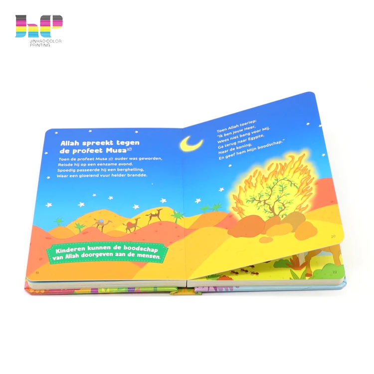 
2021 Stylish Pattern New Arrivals Practical Children Storyteller Cardboard Books for Kids Coloring Books Printing Services 