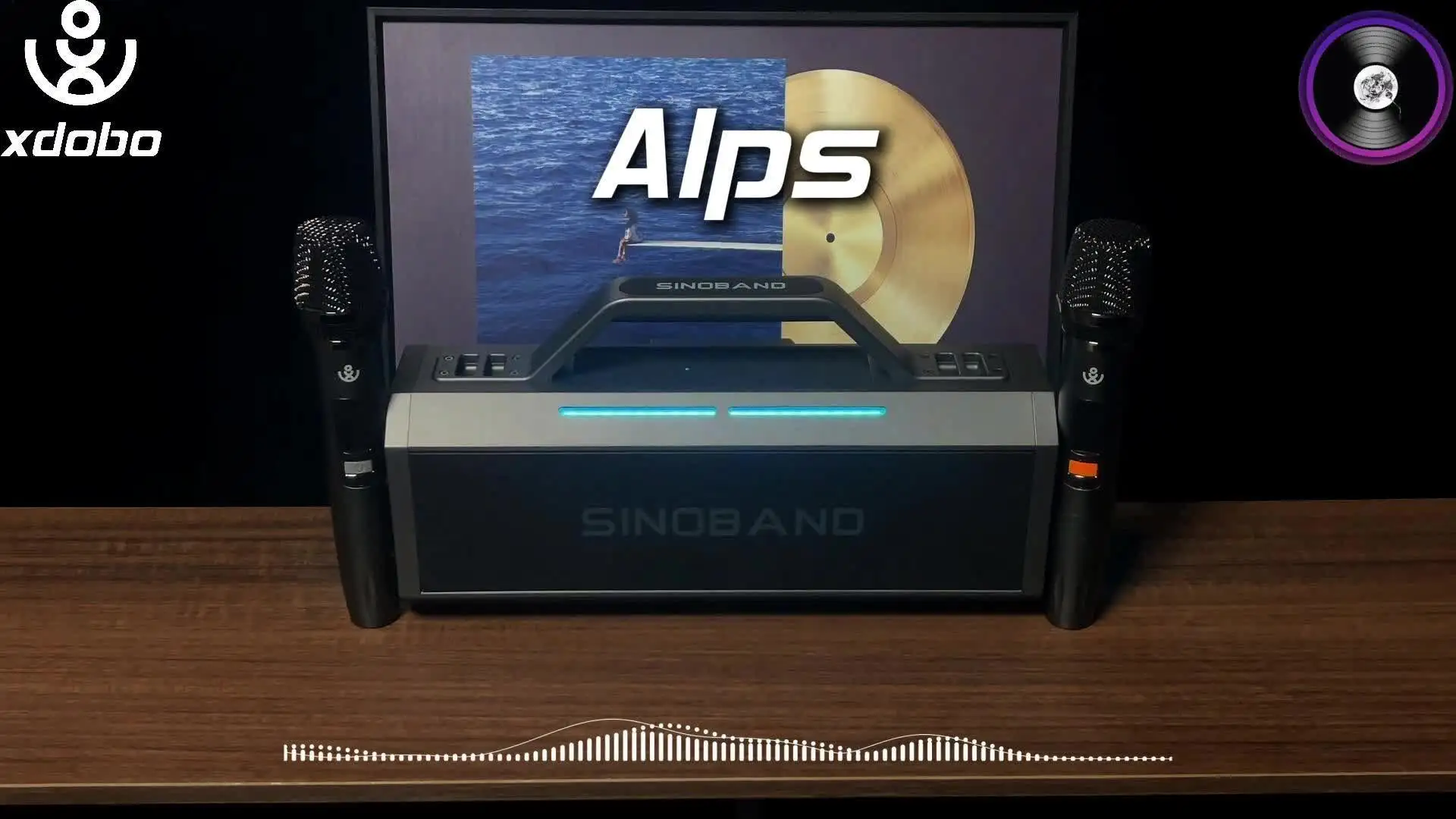 XDOBO SINOBAND Alps Altavoz Bluetooth 150W Con Micrófono, Sonido Estéreo Profundo, Karaoke Y Transmisión En Vivo