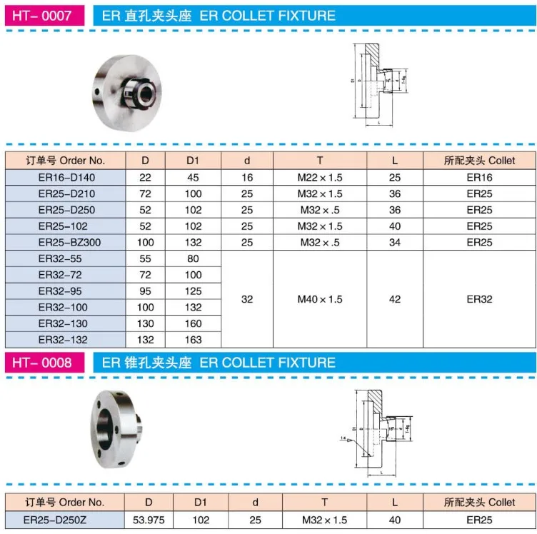 High Precision 5C Collet Chuck - CNC Lathe Machine Fixture