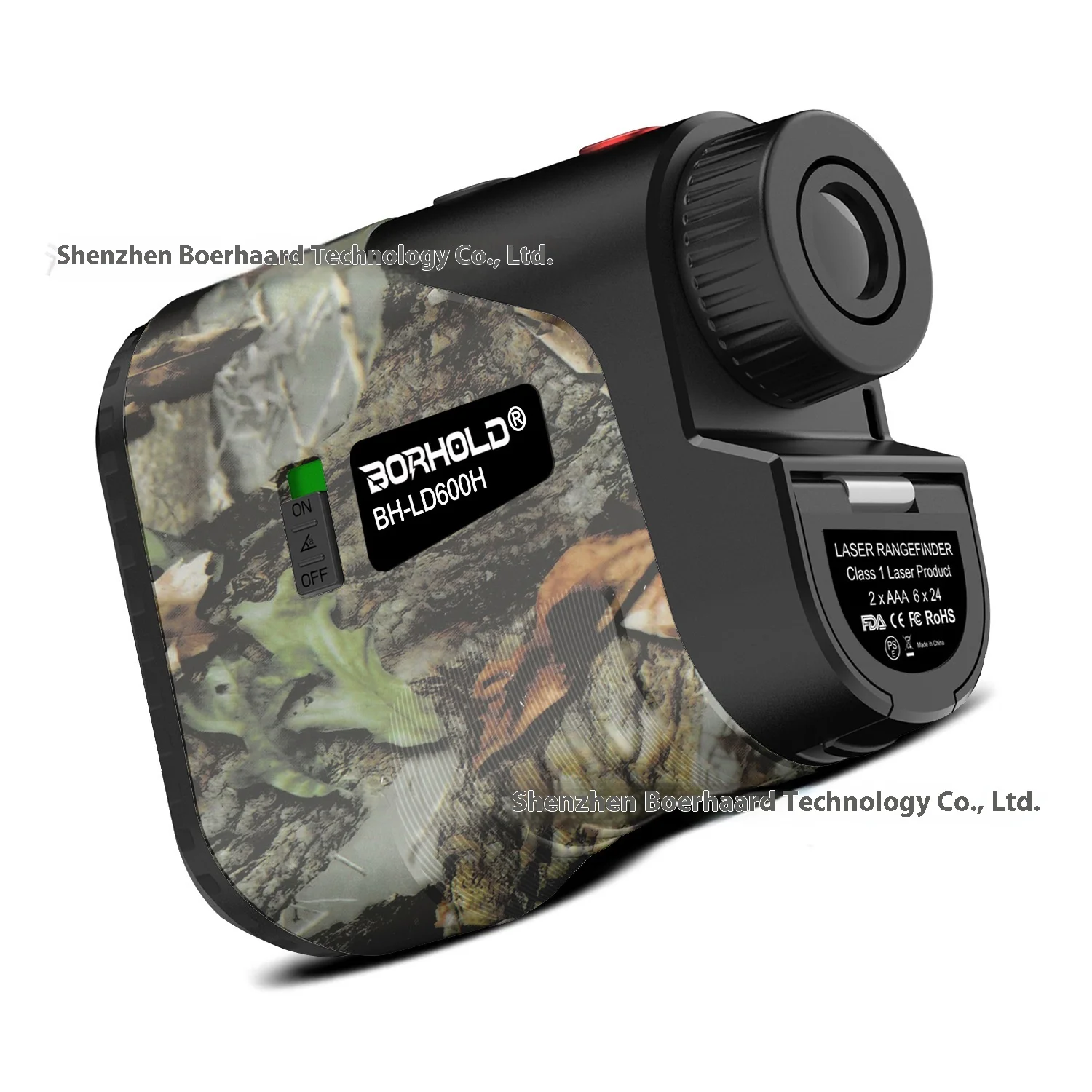 Factory Direct Outdoor Camouflage Laser Rangefinder Telescopic Angle & Speed Altitude Measurement Tool