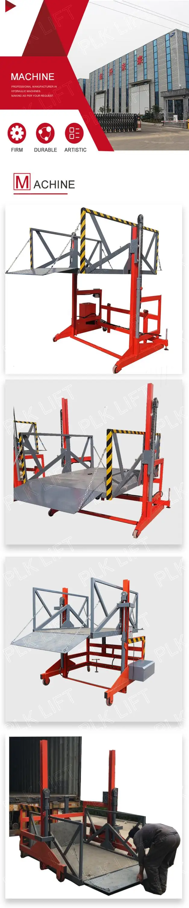 Hydraulic Mobile Truck Loading Unloading Platform Lifts For Sale - Buy ...
