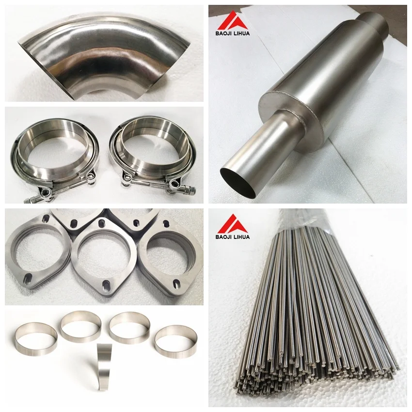 Factory supply ASTM B363 2" 2.5" 3" 3.5" 9 degree titanium pie cuts