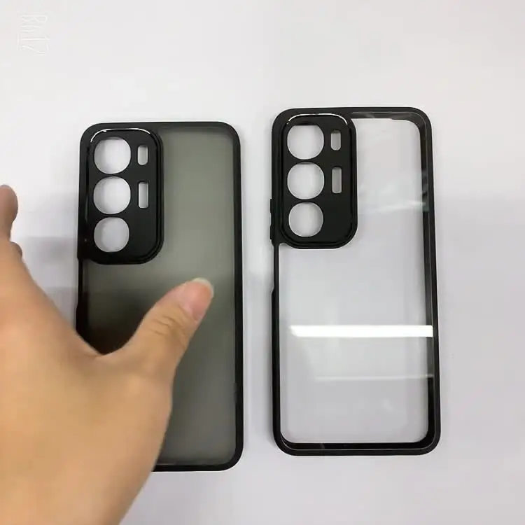 SEAHAI Cover per Vivo Y19s, Ultra Sottile Morbida Silicone Gel Custodia con Design di Protezione Fotocamera Addensato, Elegante Antiurto TPU Bumper Case - Nero