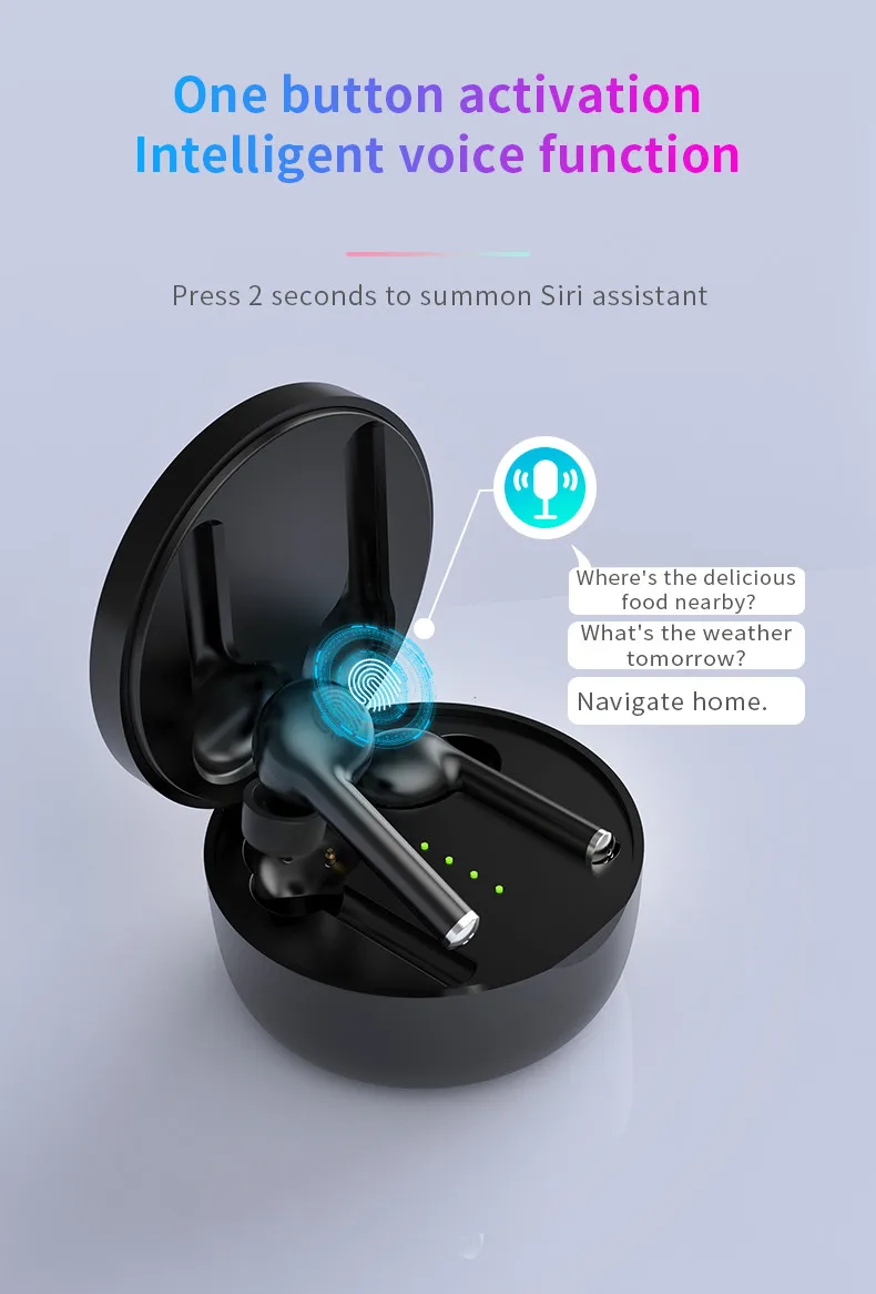 New arrival touch control auto pairing high quality TW40 bluetooth sports earphone wireless earphone - ANKUX.COM