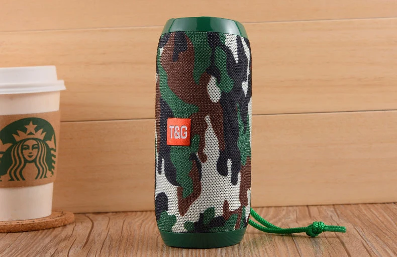Wholesale TG117 BT Waterproof Portable Outdoor Speaker AUX TF USB Player sound Box wireless speaker Super Quality - ANKUX.COM