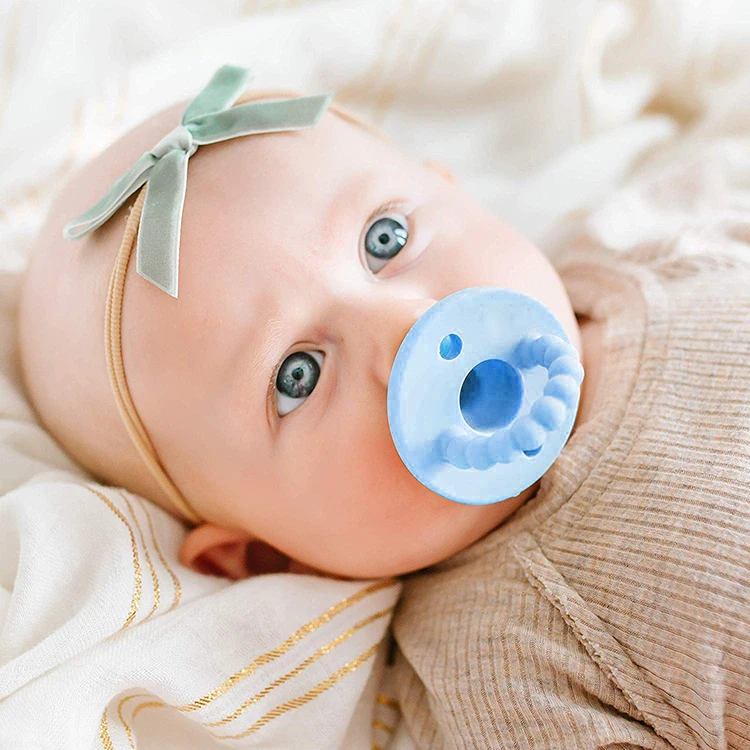 silicone fruit pacifier