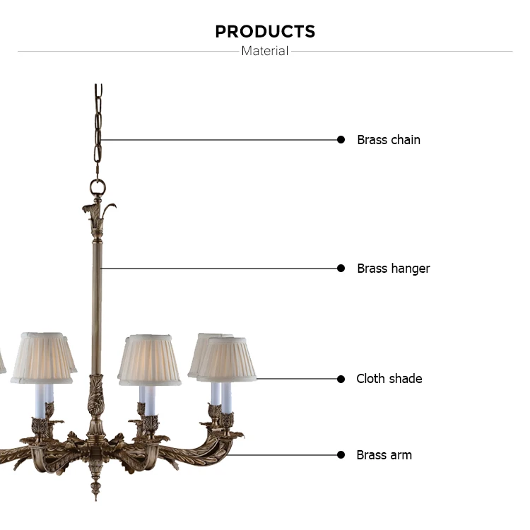 american style decorative chandelier