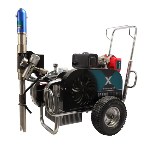 DP-9600G 6HP 4500W Diesel Engine Hydraulic Driven Airless Paint Sprayer