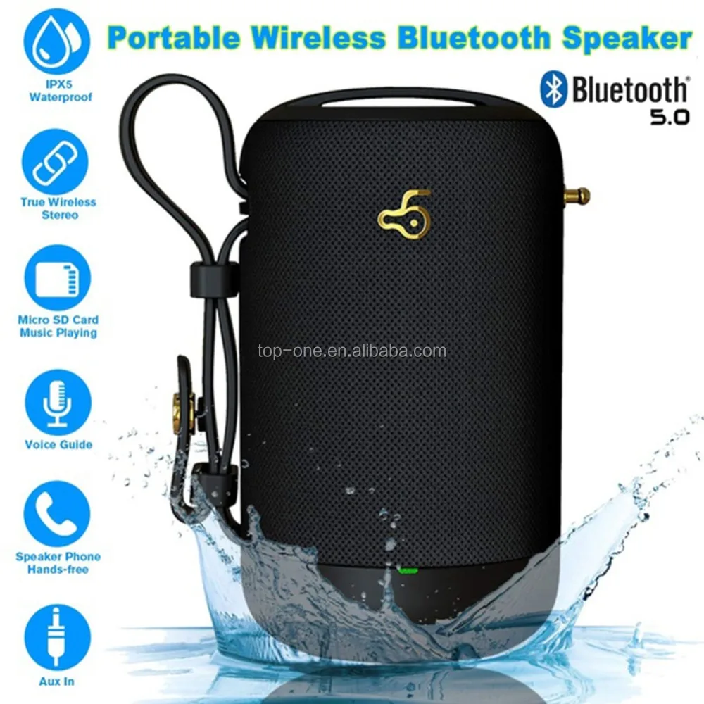 Wireless Loudspeaker Sound Stereo Outdoor Boombox Dual Driver HD Sound USB Mini Portable Outdoor Waterproof Bluetooth Speaker - ANKUX.COM