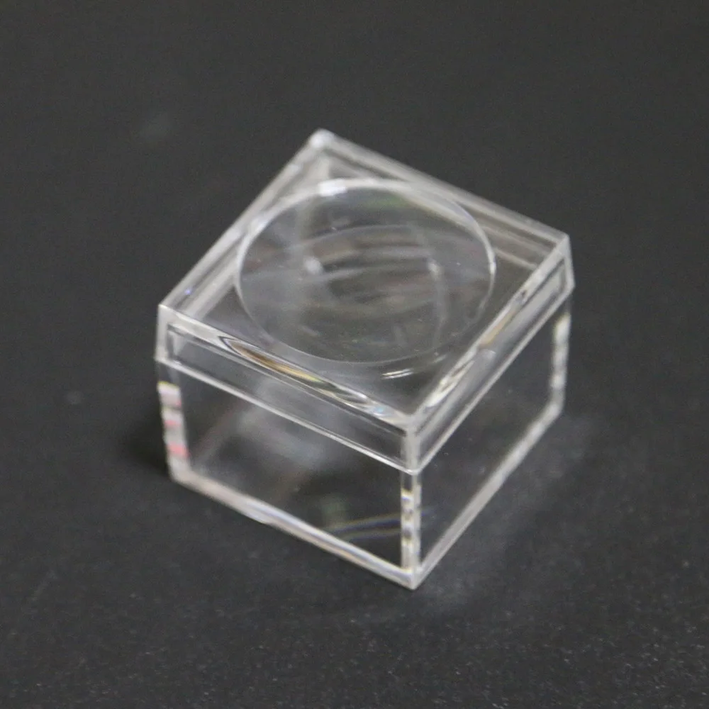 1 Inch Magnifying Box 4x Magnification Acrylic Cube Buy 4x