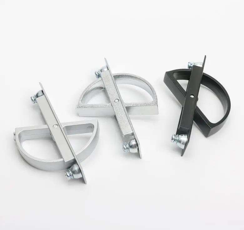 Handle PL005 Ball Ring LS707 Invisible Concealed Drawer with Rotating Zinc Alloy Handle Without Back Cover manufacture