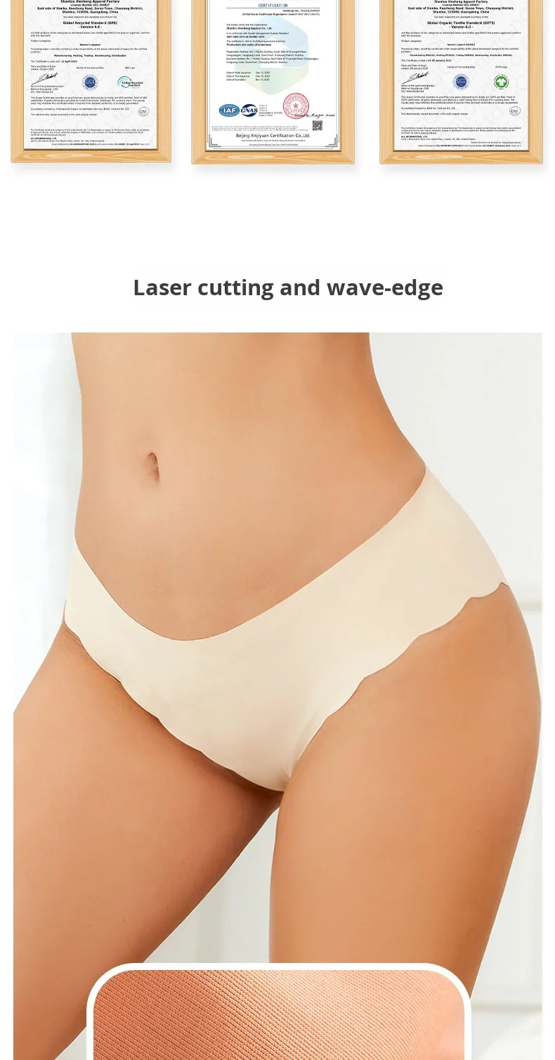 Wholesale New Arrival Ice Silk Women's Panties Breathable and Antibacterial Ladies Panties Women's Underwear Custom OEM Supplier