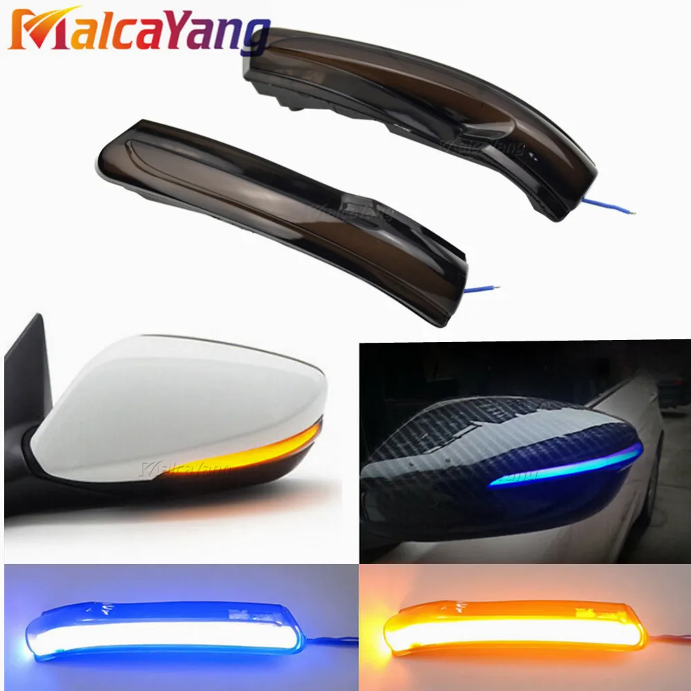 Led Dynamic Turn Signal Blinker Side Mirror Sequential Light For Kia