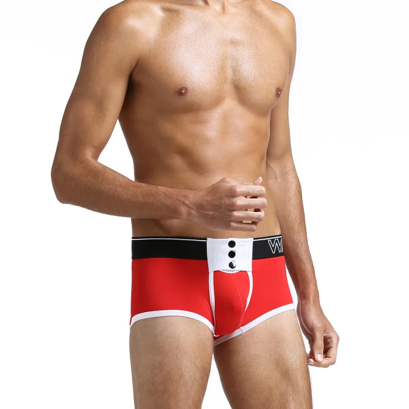 Zhongshan Underwear Factory Red Tight Gay Men Underwear