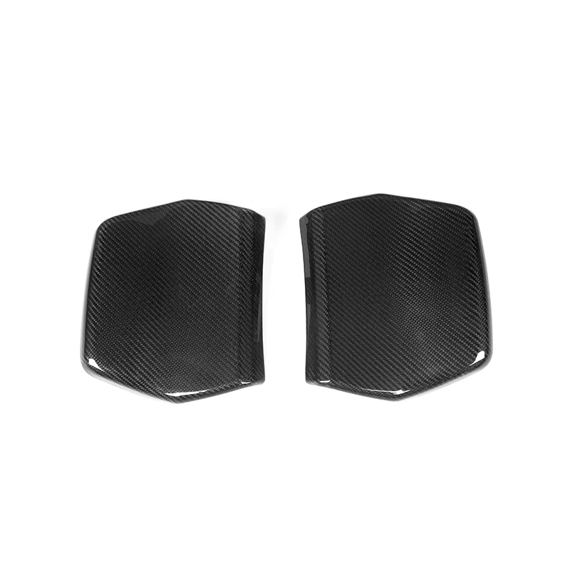 4pcs Dry Carbon Fiber Back Seat Cover Interior Trims For F80 F82 M3 M4 20142018 Back Seat