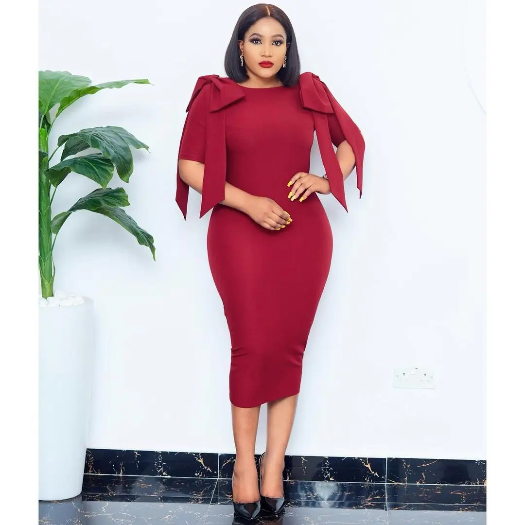 New Women's Dress African Summer Beauty Decoration Body Length Leisure Bag Hip Size Dress - Buy Womens Plus Size Holiday Dresses,Knee Length Casual Dresses Plus Size,New Beautiful Girl Dress Product on