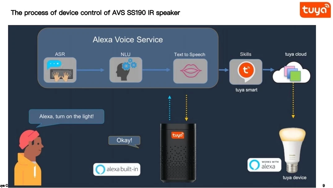 FRANKEVER 2020 NEW PRODUCT WIFI IR Speaker control by Alexa voice - ANKUX.COM
